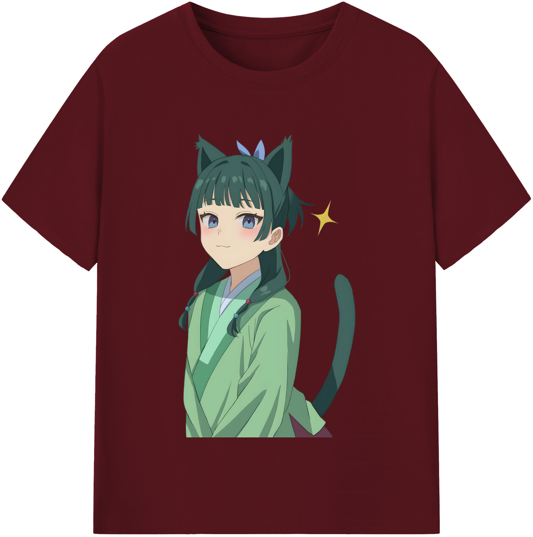 （画像用） 薬屋のひとりごと The Apothecary Diaries 綿100％半袖Tシャツ（フロントプリント）